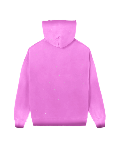 Riot Pink Faded Hoodie