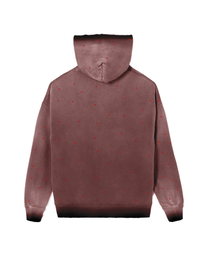 Riot Burnt Red "Butterfly" Hoodie